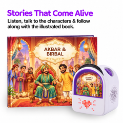 Akbar Birbal playset with Wippi player