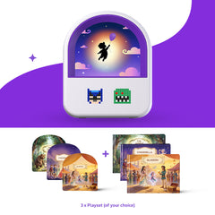 Wippi Essentials Kit (Wippi Player + 3 Playsets of Your Choice)