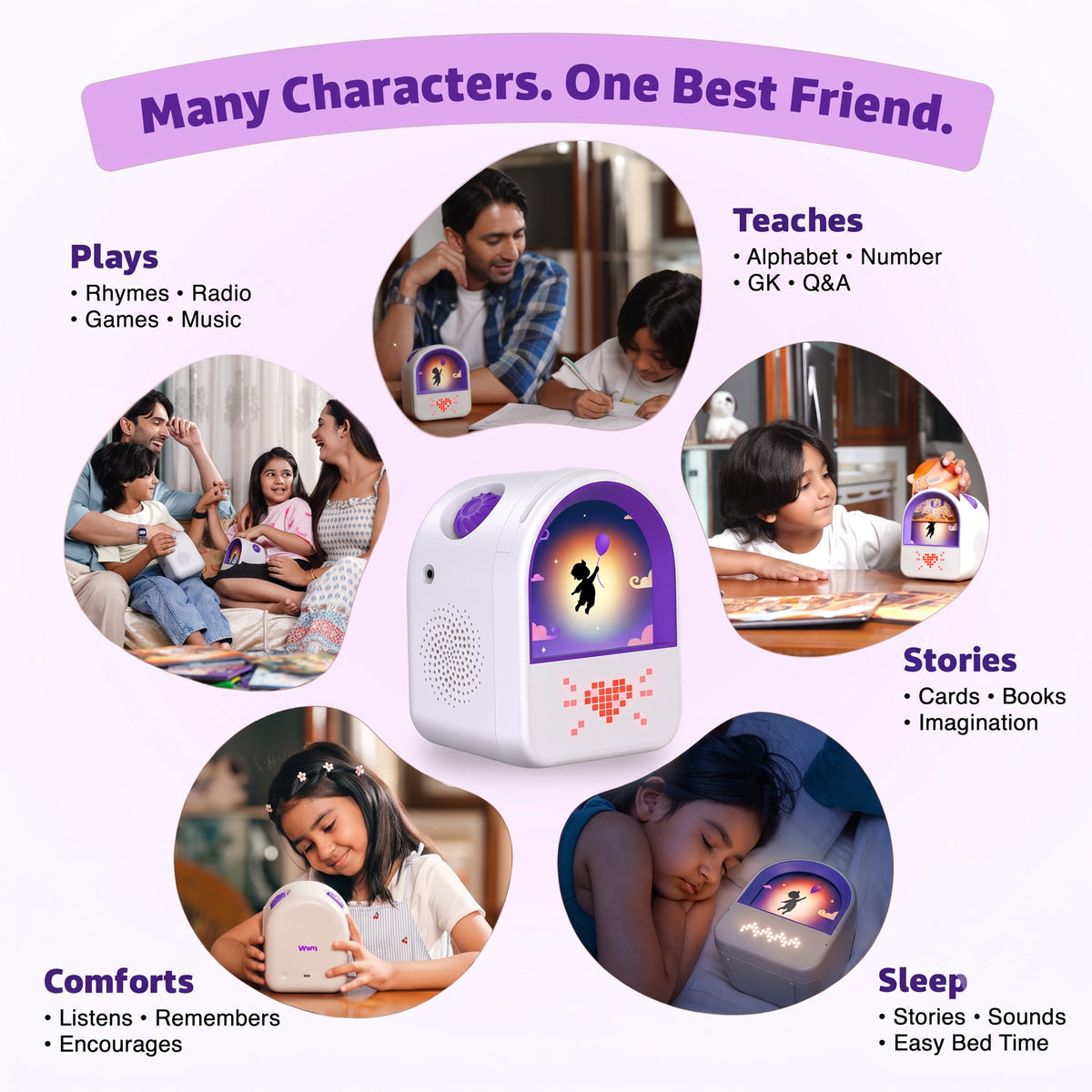 Wippi Essential Kit (Wippi Player + 3 Playsets of Your Choice)